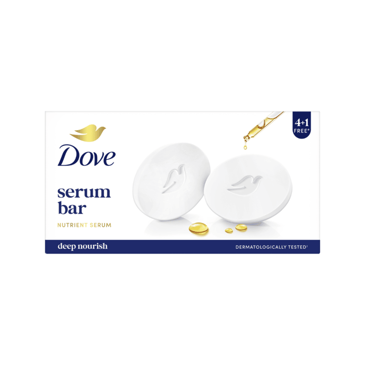 Dove Cream Beauty Bathing Soap (125 g) – Buy 4 Get 1 Free – 5 x 125 g
