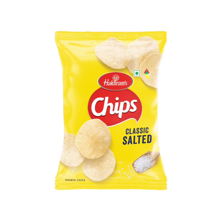 Haldiram’s Classic Salted Potato Chips – 95 g