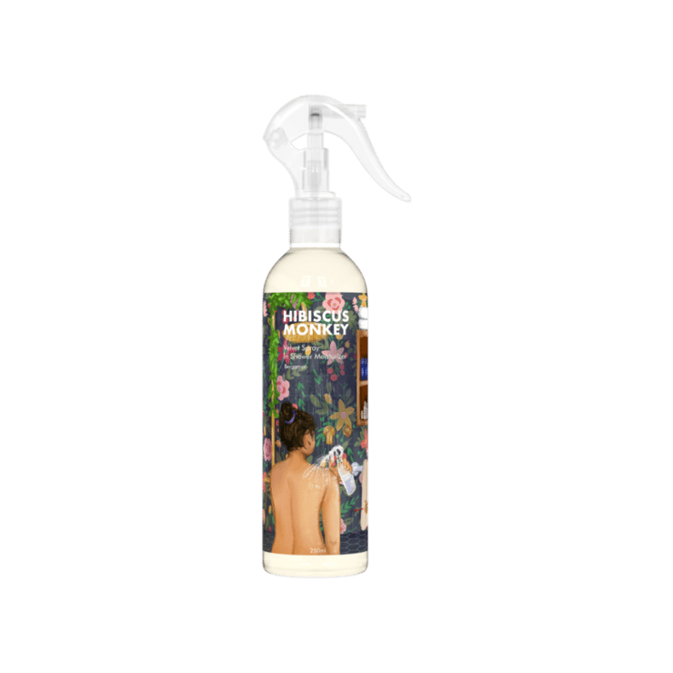 Hibiscus Monkey Velvet Spray Bergamot Shower Moisturizer – 250 ml