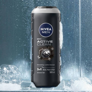 Nivea Active Clean 3 in 1 Shower Gel - 500 ml