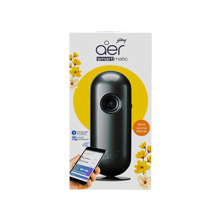 Godrej Aer Smart Matic Automatic Air Freshener Kit (Alive) – 225 ml