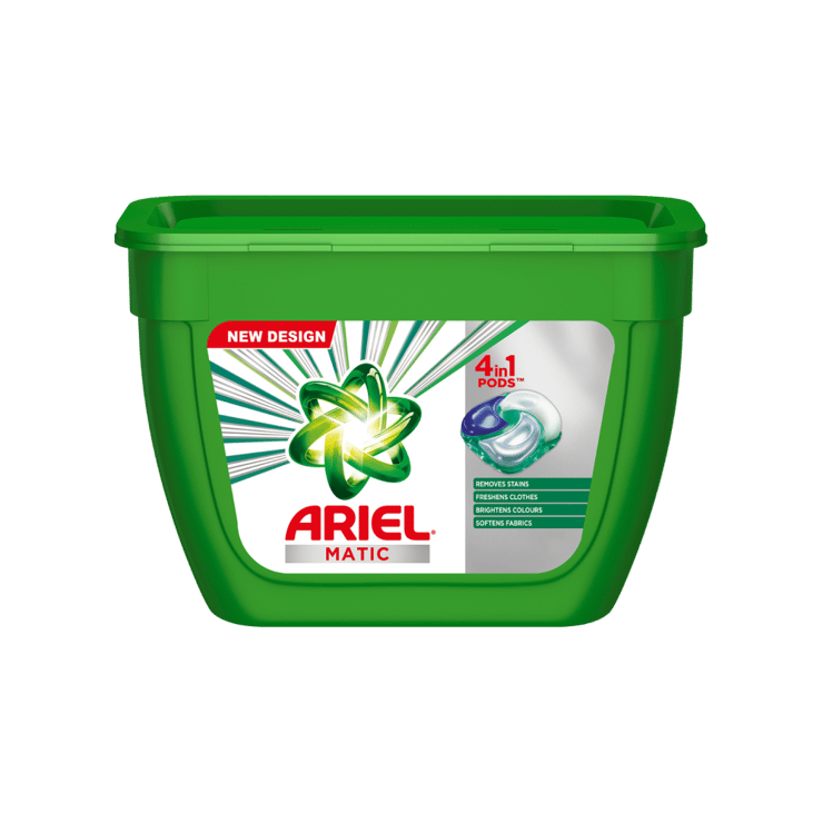 Ariel Matic 4 in 1 Detergent Pods – 18 x 19.85 g