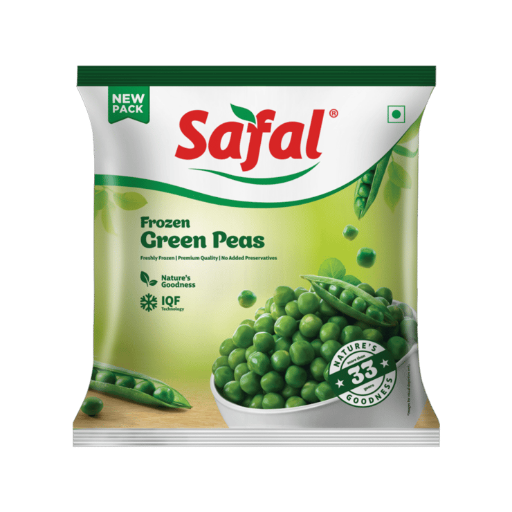 Safal Frozen Green Peas 1 Kg – 1 kg