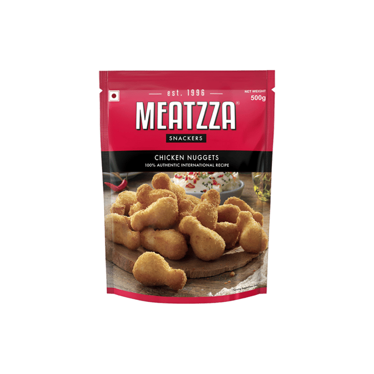 Meatzza Chicken Nuggets (Frozen) – 500 g