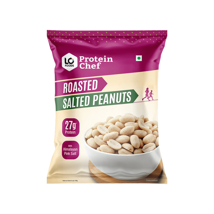 Protein Chef Himalayan Pink Salted Peanuts (Healthy & Roasted) – 100 g