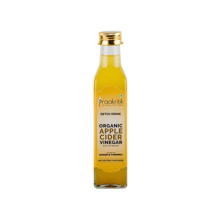 Praakritik Organic Apple Cider Organic Vinegar – 250 ml