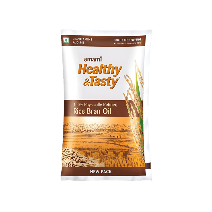 Emami Healthy & Tasty Physically Refined Rice Bran Oil – 825 g