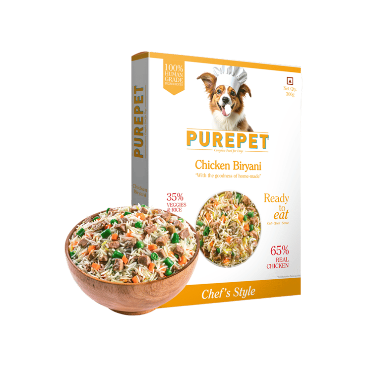 PurePet Fresh Chicken Biryani Dog Wet Food – 300 g