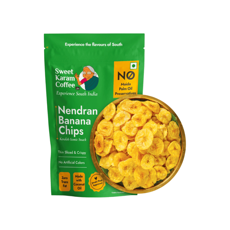 Sweet Karam Coffee Nendran Banana Chips – 65 g