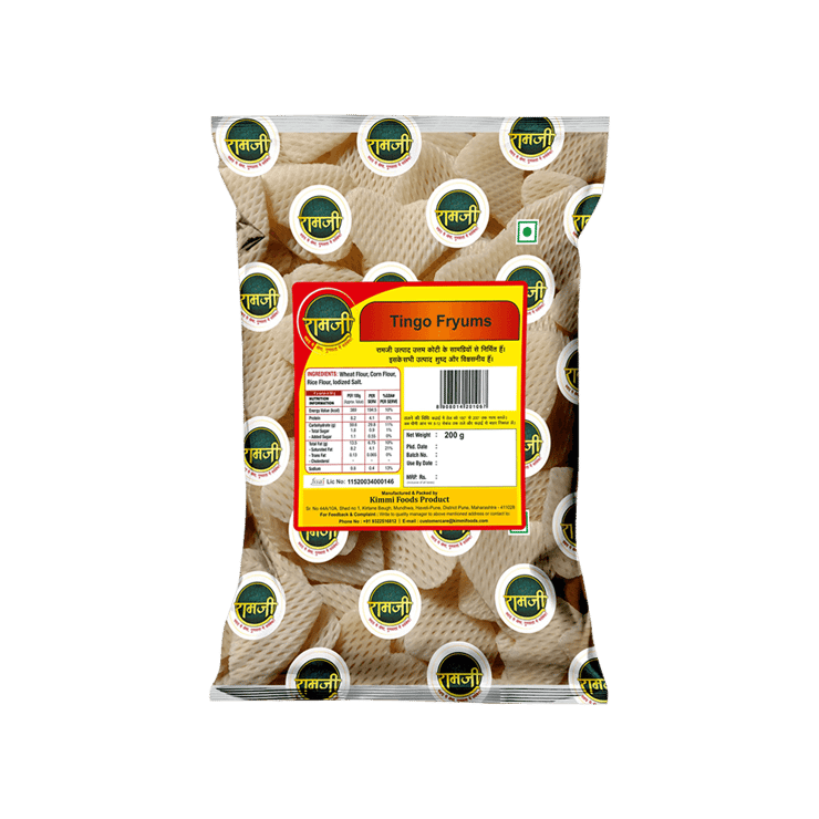 Ramji Tingo Fryums – 200 g