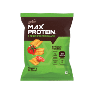 RiteBite Max Protein Spanish Tomato 10 g Protein Multigrain Chips - 60 g