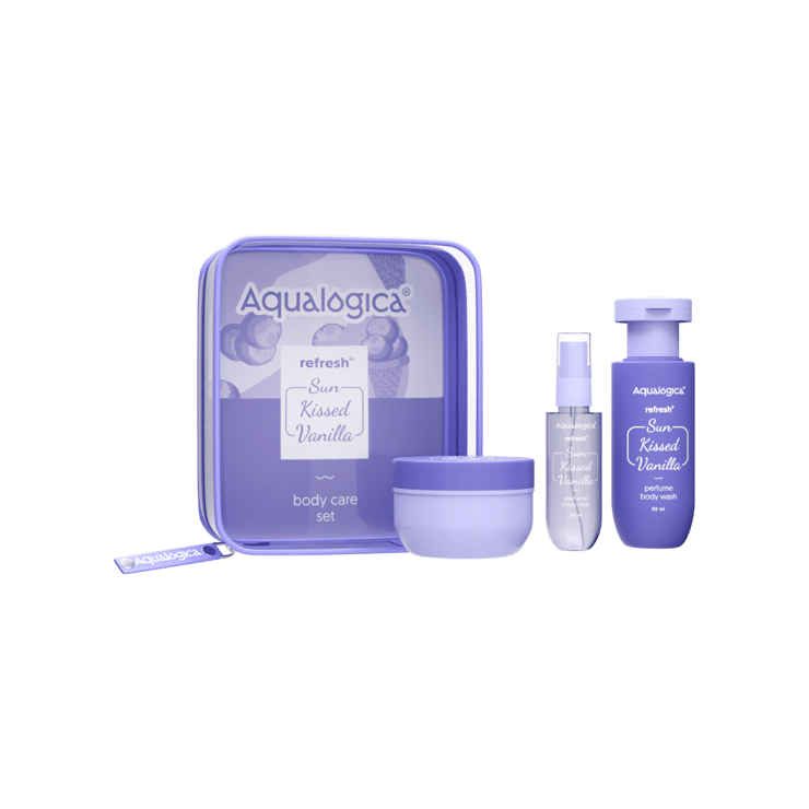Aqualogica Body Care Gift Set (Sun Kissed Vanilla) – 1 pack (3 pieces)