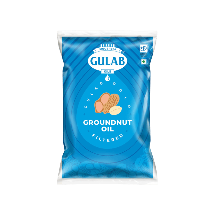 Gulab Filtered Groundnut Oil – 870 g