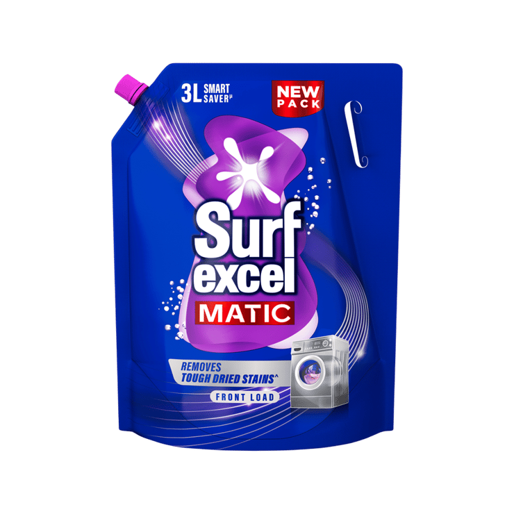 Surf Excel Front Load Liquid Detergent (3 l) – 3 ltr