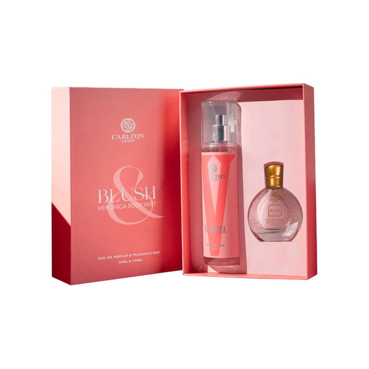 Carlton London Veronica Body Mist & Blush Perfume Gift Set – 1 set