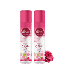 Airvel Room Freshener Spray (Rose) - 2 x 217 ml