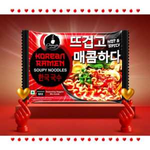 Ching's Secret Hot & Spicy Korean Ramen Soupy Noodles - 112 g