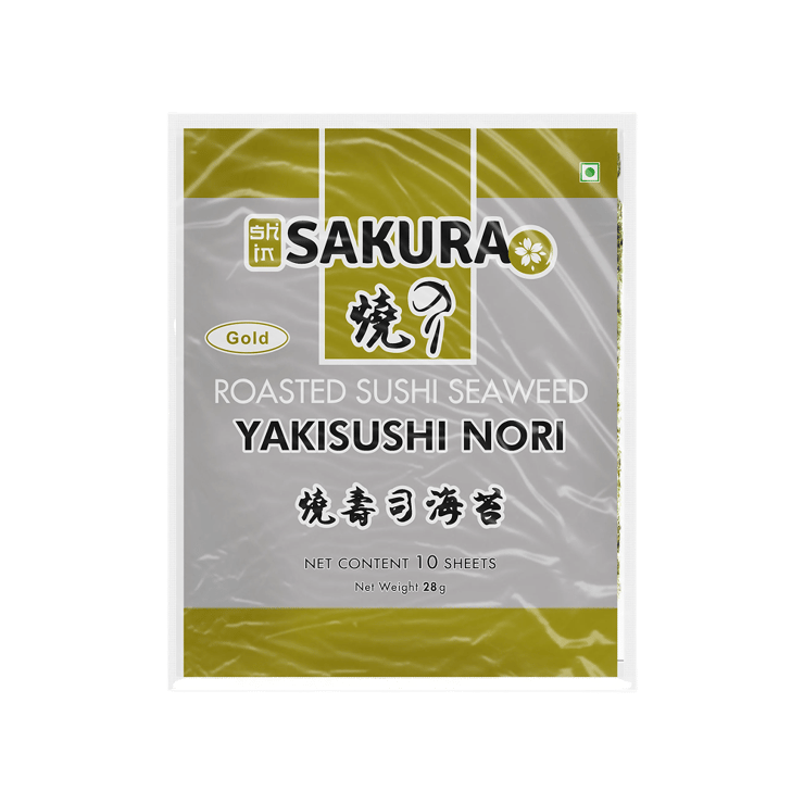 Sakura Yakisushi Nori Sheet – 28 g