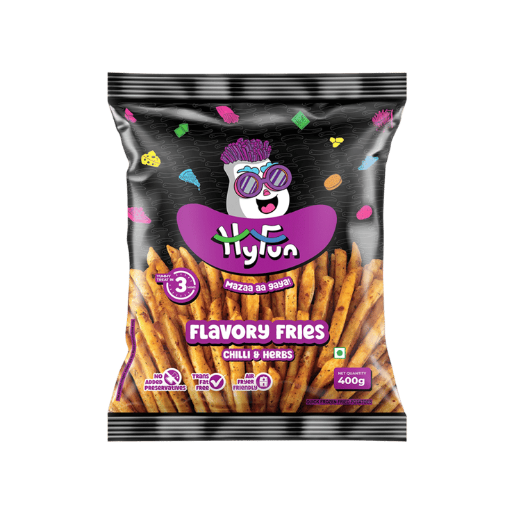 HyFun Flavory French Fries (Chilli & Herbs) – 400 g