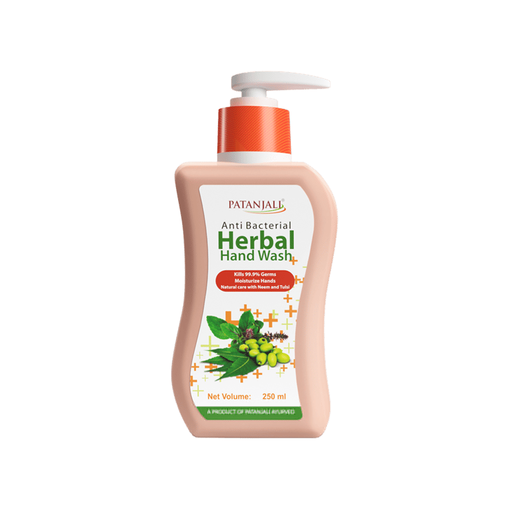 Patanjali Anti Bacterial Herbal Hand Wash – 250 ml