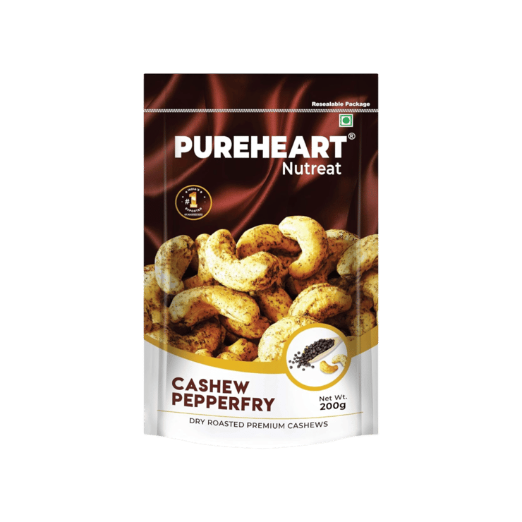 Pureheart Nutreat Pepperfry Cashew – 200 g