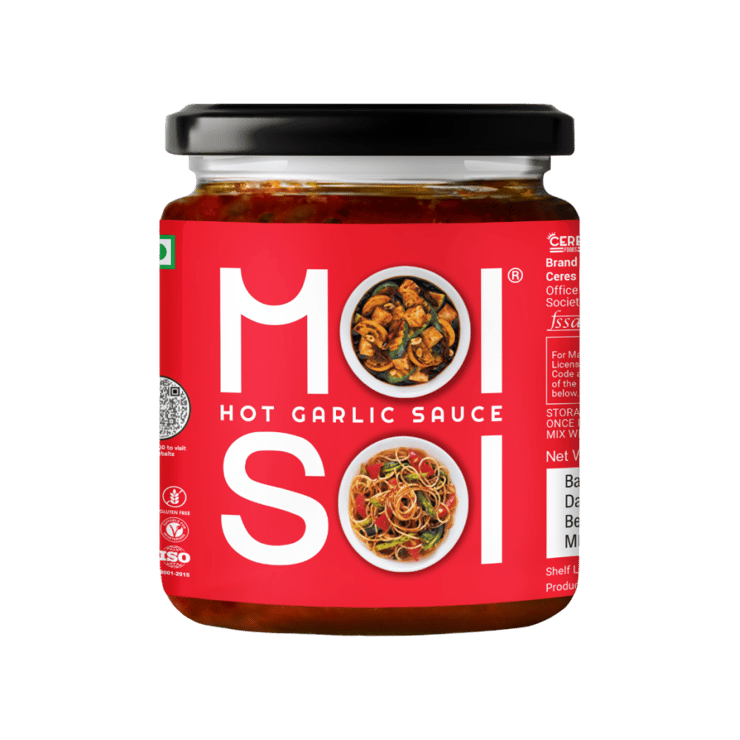 Moi Soi Hot Garlic Sauce – Dip – Spread – Cook – 175 g