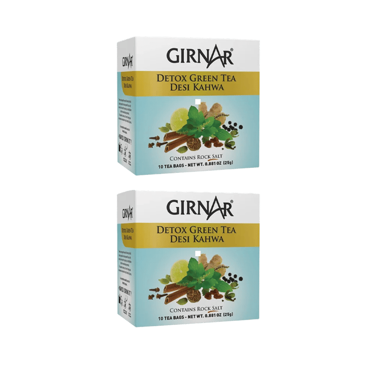 Girnar Detox Desi Kahwa – Pack of 2 – 2 x 10 x 2.5 g