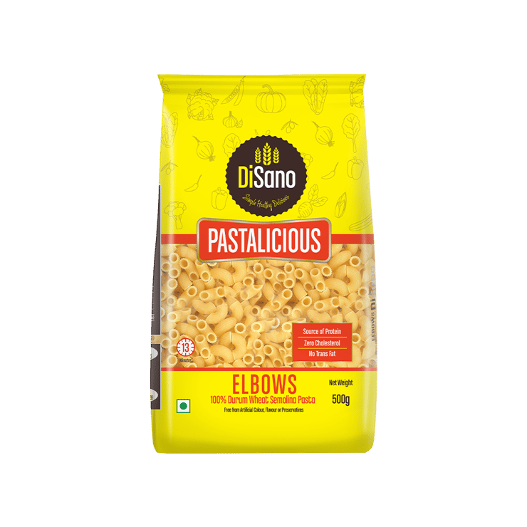 Disano Elbow Pasta (100 % Durum Wheat) – 500 g