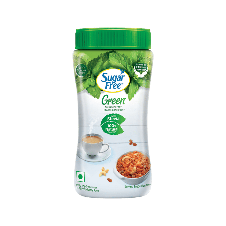 Sugar Free Green 100% Natural Stevia Sweetener – 200 g