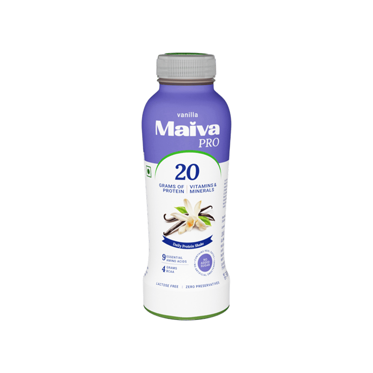 Maiva Pro Vanilla Plant Protein Shake with Multivitamins – 300 ml