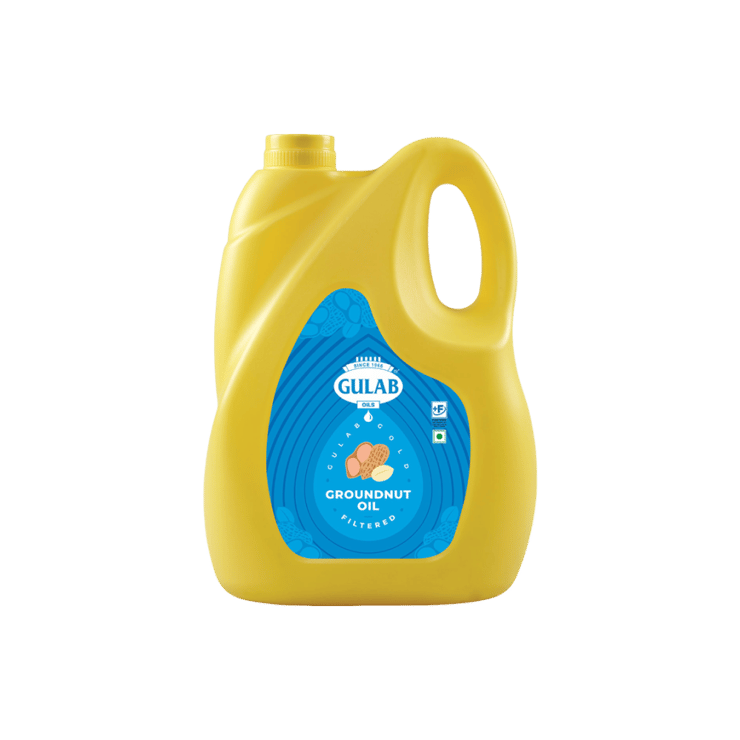 Gulab Filtered Groundnut Oil – 4.35 kg