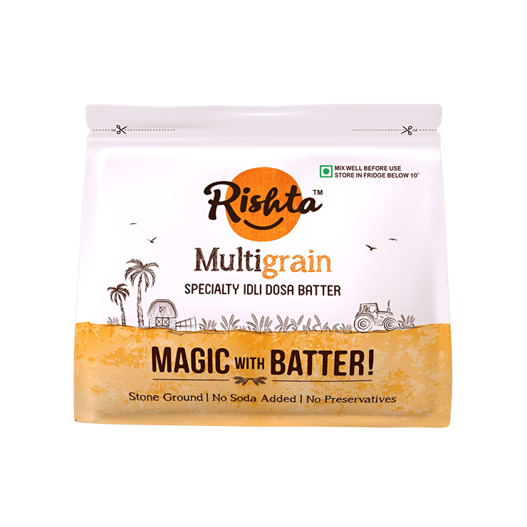 Rishta Multigrain Speciality Idli Dosa Batter – 800 g