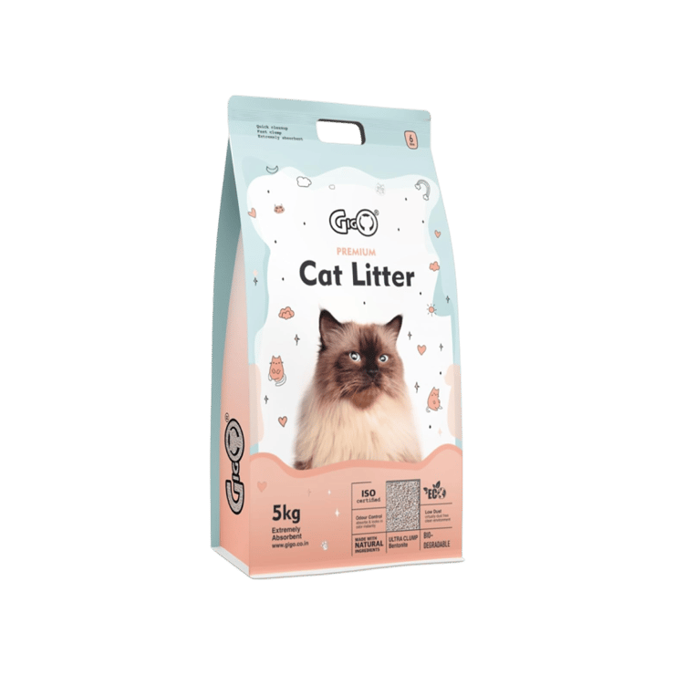 Gigo Premium Bentonite Cat Litter – 5 kg