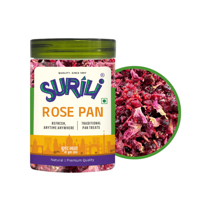 SURILI Special Rose Pan Mukhvas Mouth Freshener with Gulkand – 200 g