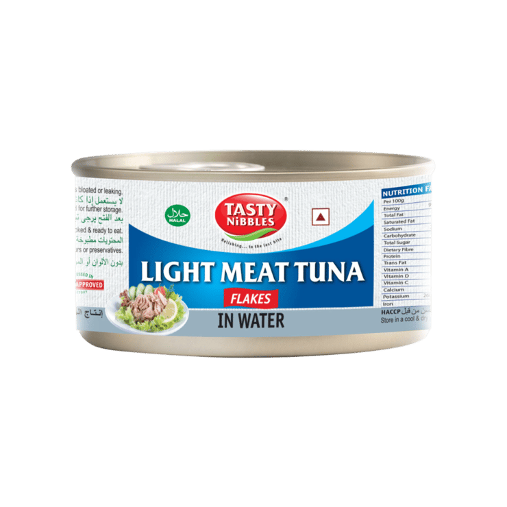 Tasty Nibbles Light Meat Tuna Flakes In Water – 185 g