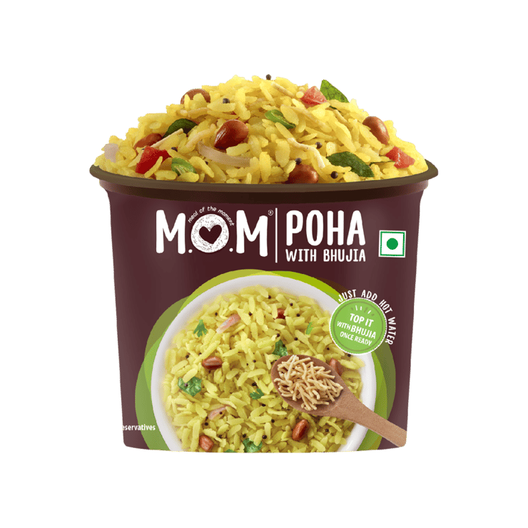 Poha with Bhujia by MOM – Meal Of The Moment – 80 g