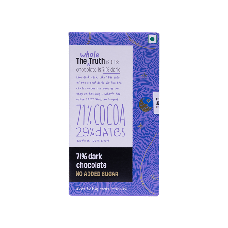 The Whole Truth 71% Dark Chocolate Bar – 80 g