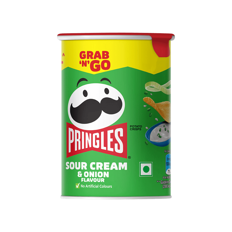 Pringles Sour Cream & Onion Potato Chips (40 g) – 40 g