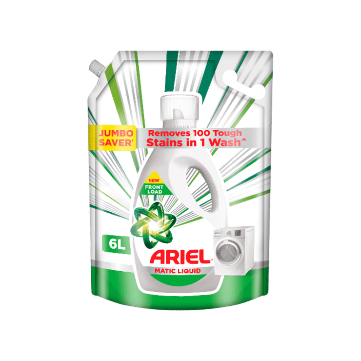 Ariel Matic Front Load Liquid Detergent – 6 ltr