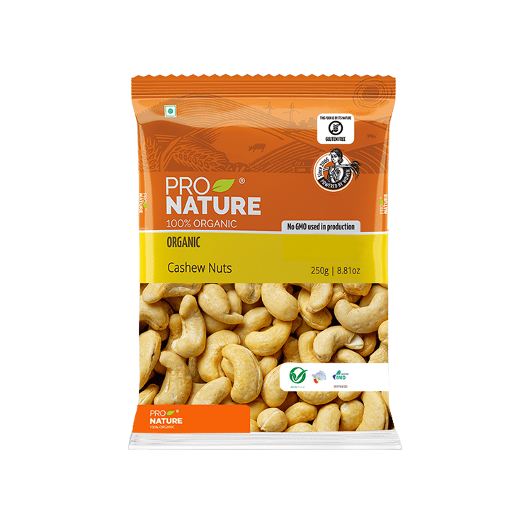 Pro Nature Organic Cashews – 250 g