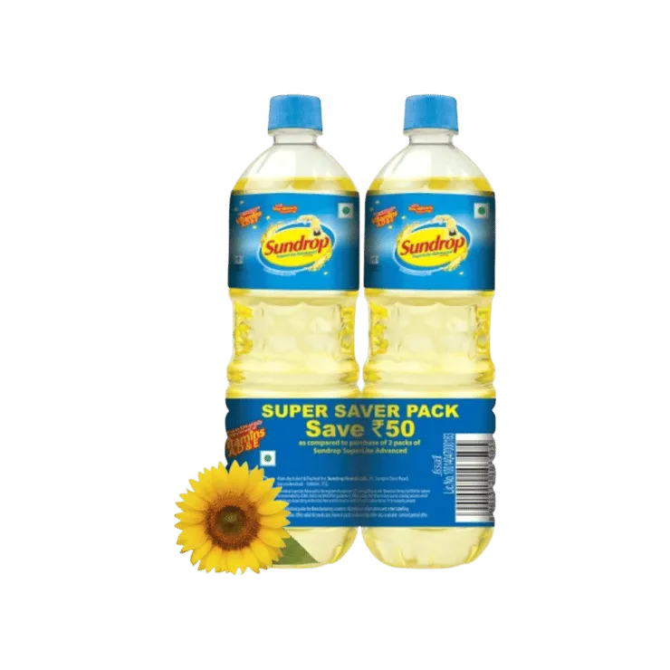 Sundrop Refined Sunflower Oil – 2 x 1 ltr