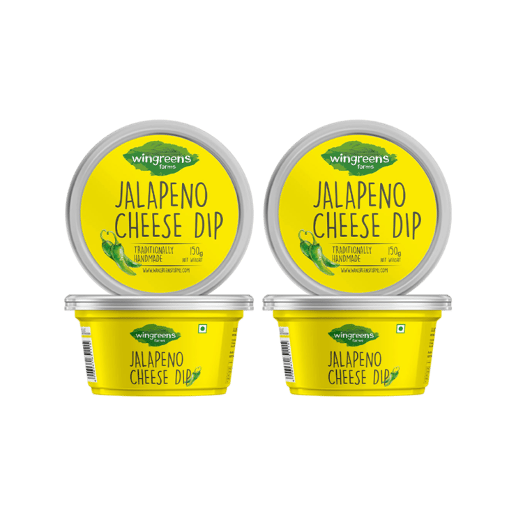 Wingreens Farms Jalapeno Cheese Dip – Pack of 2 – 2 x 150 g