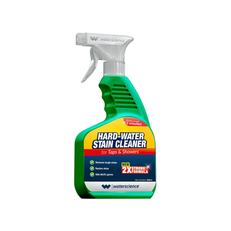 WaterScience Hard Water Stain Remover Spray for Shower & Tap – 500 ml