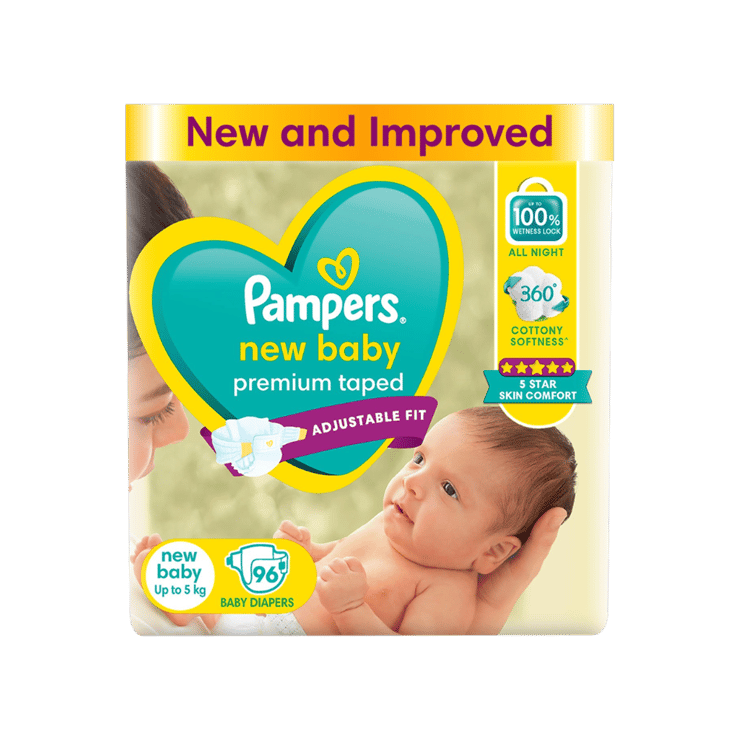 Pampers Taped Baby Diaper