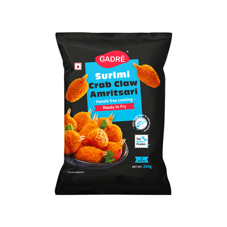 Gadre Surimi Crab Claw Amritsari – 250 g