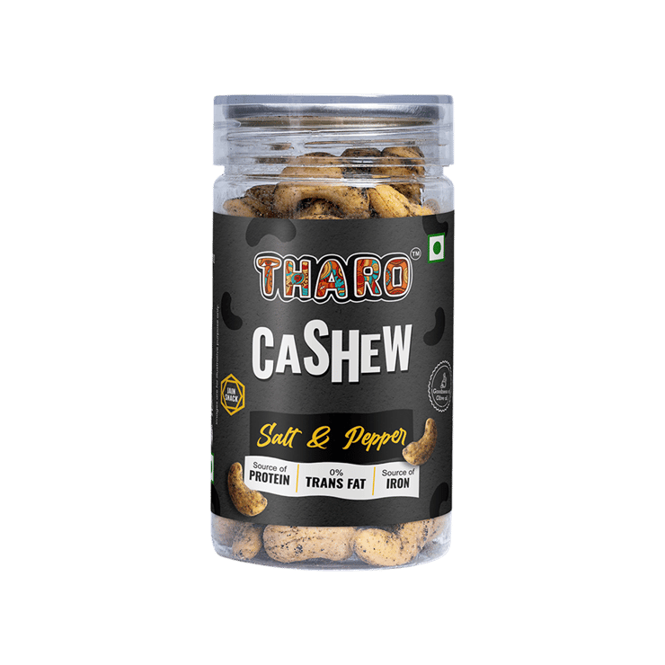 THARO Flavoured Cashew (Salt & Pepper) – 95 g