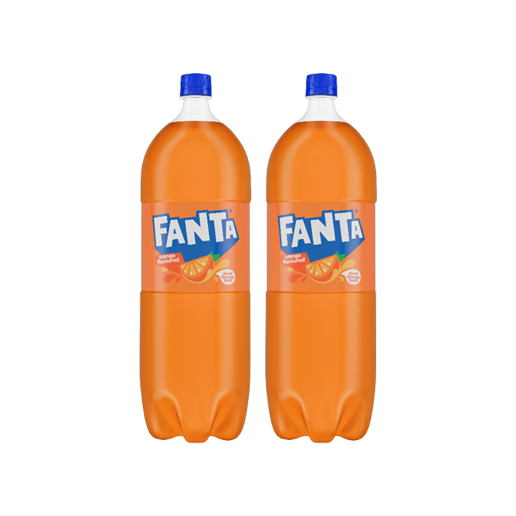 Fanta Orange Soft Drink – Pack of 2