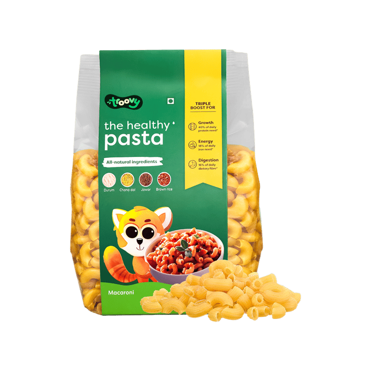 Troovy Protein Millet Macaroni Pasta (No Maida) – 400 g