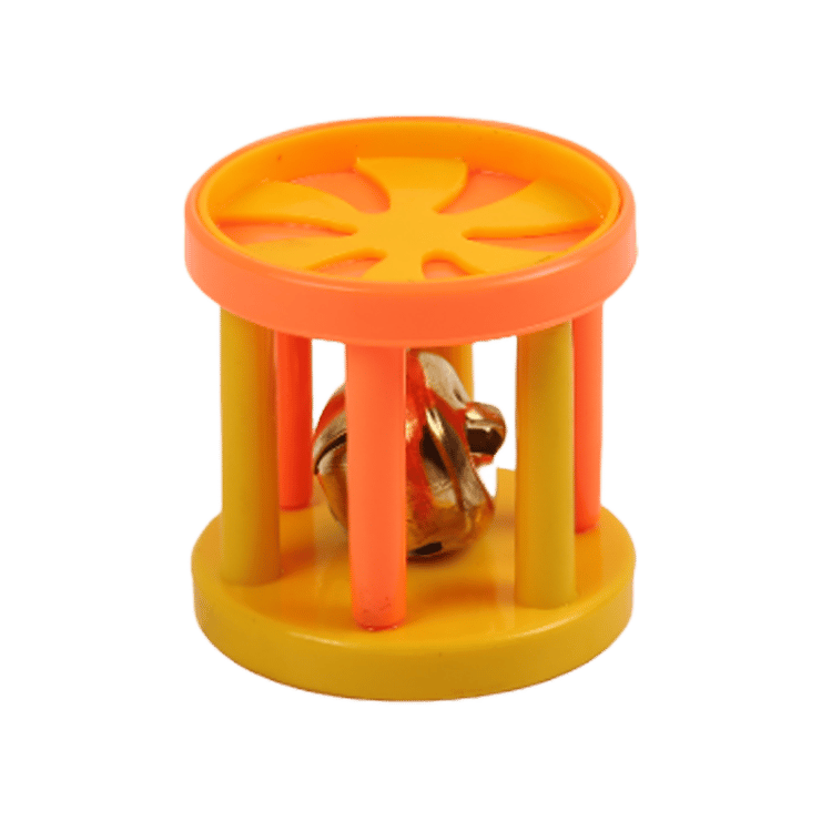 Super Pet Bell Dumble Cat Toy (Yellow) – 1 unit