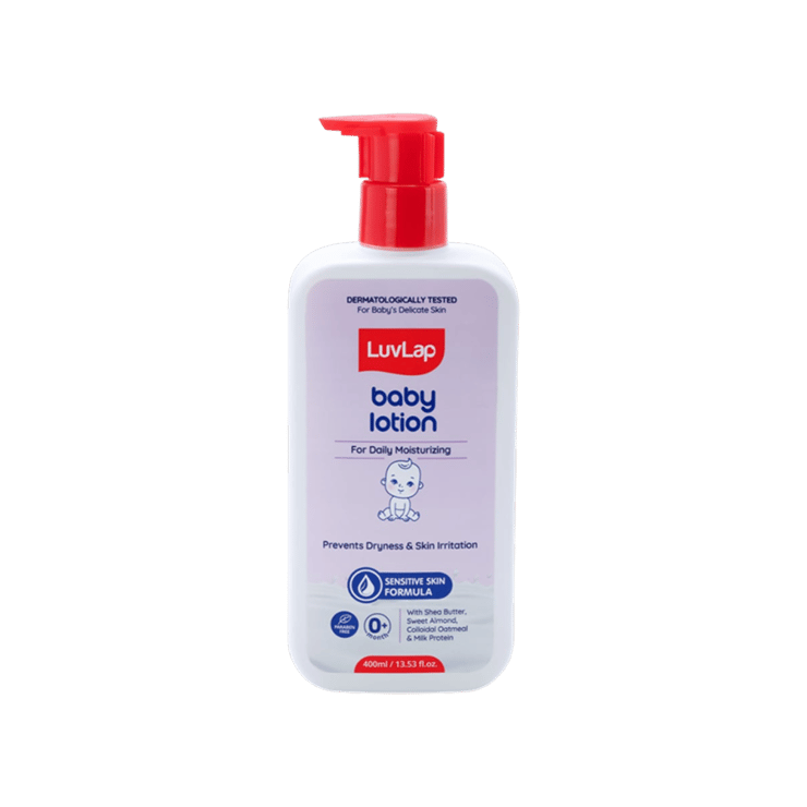 LuvLap Daily Moisturising Baby Lotion – 400 ml